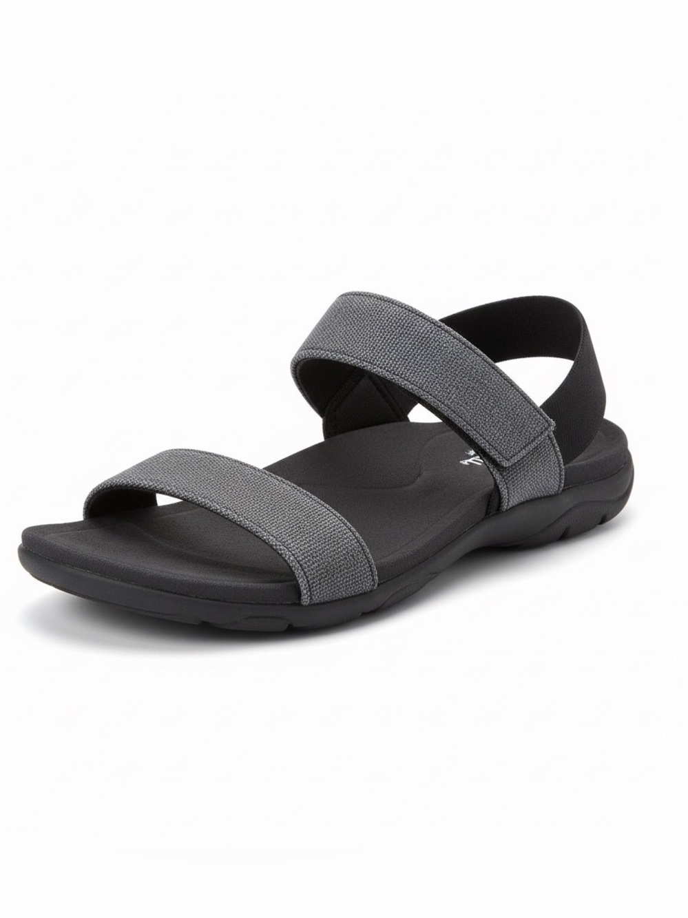 Merrell District Finley Strap Sandals Women’s 7 Black Gray Air Cushion